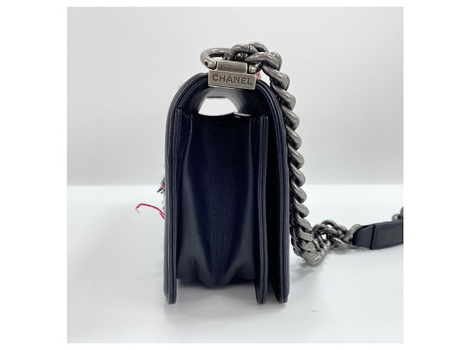 Le Boy Bolsa de Ombro Chanel Boy Small Multicolor Multicor - vista 5