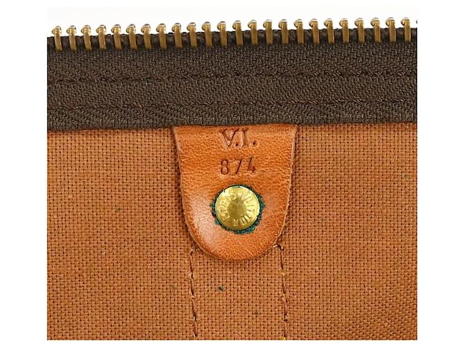 Louis Vuitton Keepall Monogram Canvas 45 Marrone - vista 4