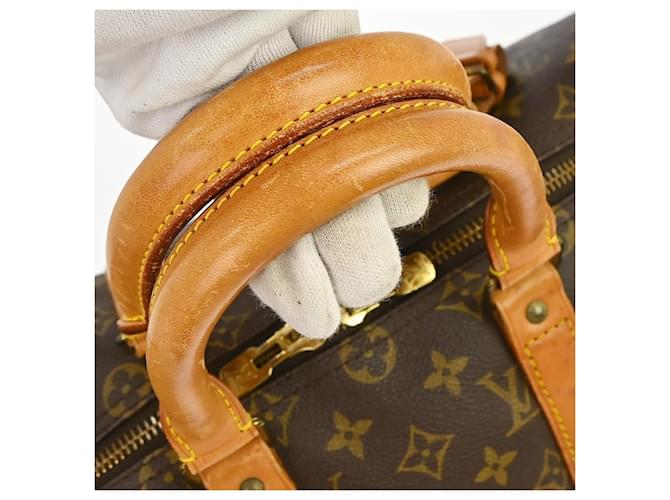 Louis Vuitton Keepall Monogram Canvas 45 Marrone - vista 5