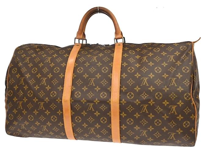 Louis Vuitton Keepall Monogram Canvas 60 Marrone - vista 2