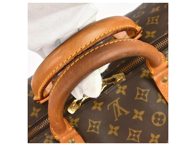 Louis Vuitton Keepall Monogram Canvas 60 Marrone - vista 6
