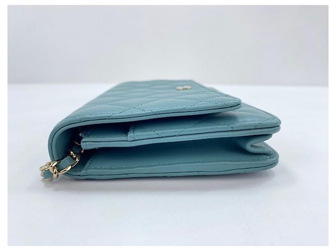 Borsa a Spalla Chanel Matelassé Verde - vista 5
