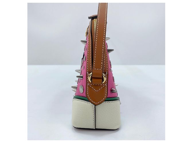 Borsa a Spalla Gucci Eclair d'Amour Studded Multicolore - vista 5