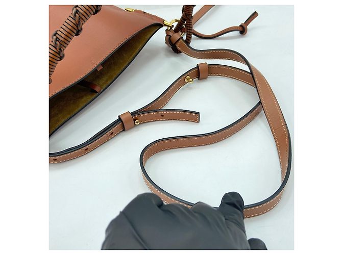 Loewe Gate Bucket 2-Way Schultertasche Braun - Ansicht 10