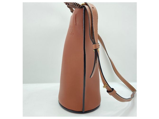 Loewe Gate Bucket 2-Way Schultertasche Braun - Ansicht 5