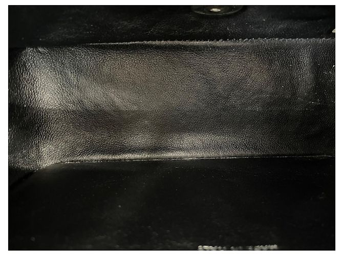 Borsa a Spalla Chanel Mini Matelassé Nero - vista 10
