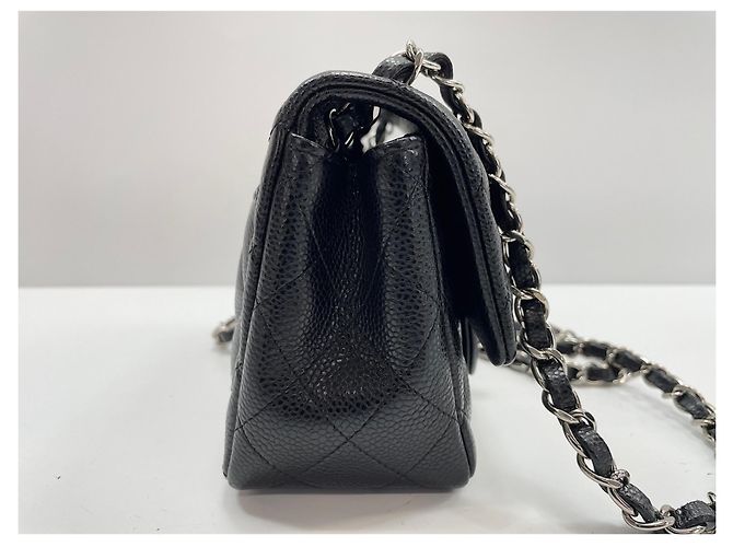 Borsa a Spalla Chanel Mini Matelassé Nero - vista 4
