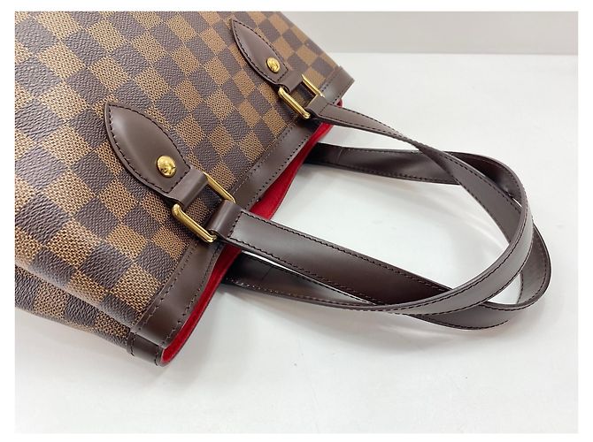Borsa Louis Vuitton Hampstead PM Marrone - vista 10