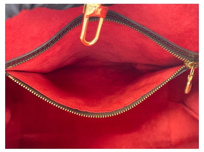 Borsa Louis Vuitton Hampstead PM Marrone - vista 12