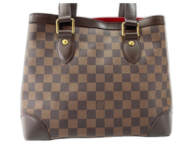 Borsa Louis Vuitton Hampstead PM Marrone - vista 3