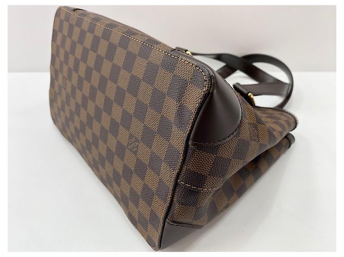 Borsa Louis Vuitton Hampstead PM Marrone - vista 8