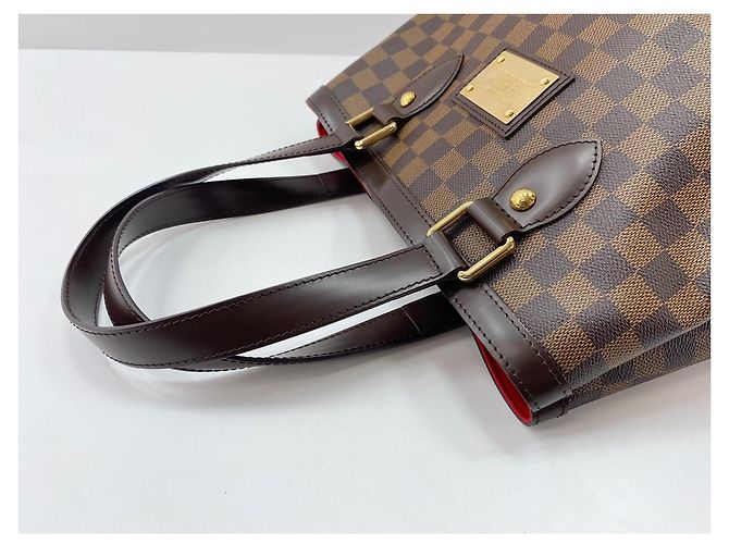 Borsa Louis Vuitton Hampstead PM Marrone - vista 9