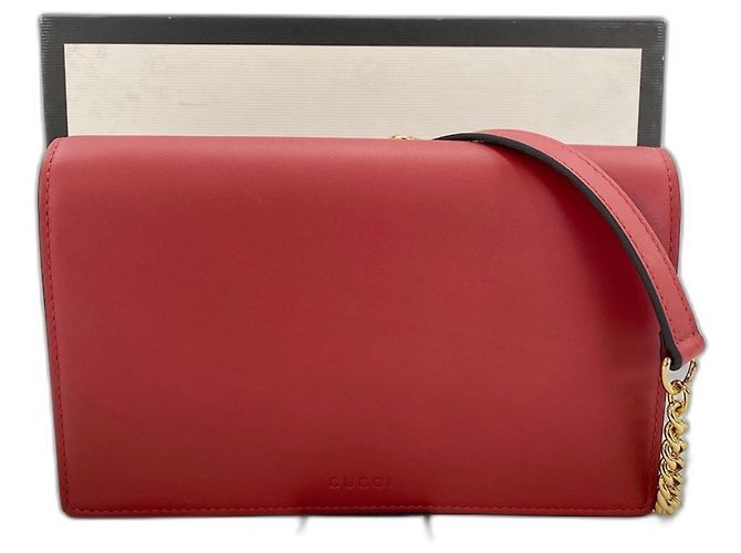 Gucci Schultertasche rot - Ansicht 14