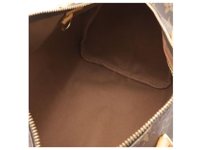 Borsa Louis Vuitton Monogram Speedy Bandoulière 30 Marrone Monogramma - vista 10