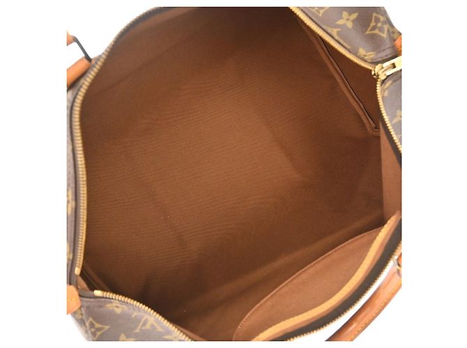 Louis Vuitton Speedy Monogram Canvas 40 Castaño - vista 3