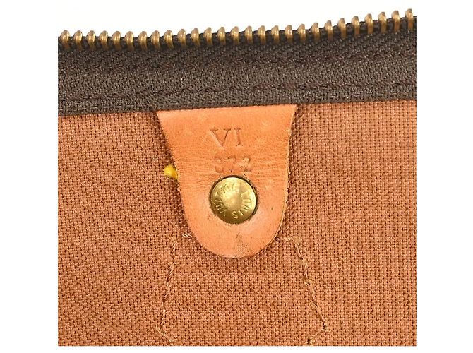 Louis Vuitton Speedy Monogram Canvas 40 Castaño - vista 5