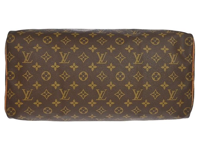Louis Vuitton Speedy Monogram Canvas 40 Castaño - vista 7