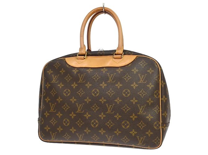 Louis Vuitton Deauville Monogram Canvas 34 Marrone - vista 2