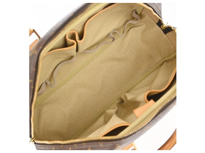 Louis Vuitton Deauville Monogram Canvas 34 Marrone - vista 3