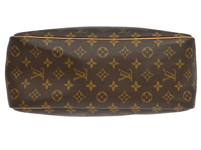 Louis Vuitton Deauville Monogram Canvas 34 Marrone - vista 7