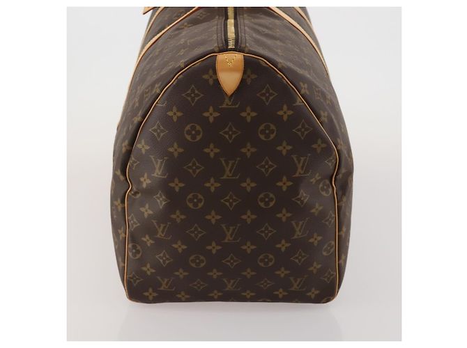 Louis Vuitton Keepall Monogram Canvas 60 Marrone - vista 3