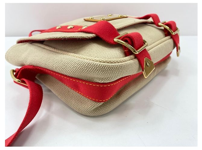 Borsa a Spalla Louis Vuitton Antigua Buzas PM Beige - vista 8