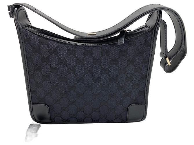 Borsa a tracolla nera Gucci Nero - vista 3