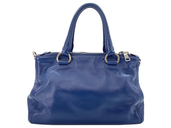 Prada Handtasche 2-Way Blau - Ansicht 2