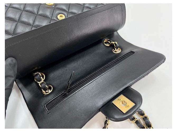 Borsa a Spalla Chanel Matelassé 23, Nero - vista 11