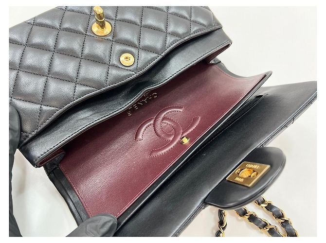 Borsa a Spalla Chanel Matelassé 23, Nero - vista 12