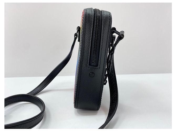 Borsa a tracolla Louis Vuitton Danube Messenger Nero - vista 4