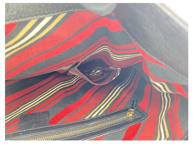 Borsa a Spalla Gucci Interlocking G Nero - vista 11