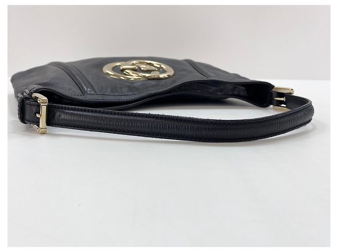 Borsa a Spalla Gucci Interlocking G Nero - vista 8