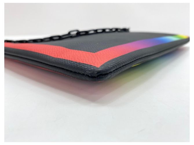 Clutch Louis Vuitton Virgil Abloh Nero Multicolore - vista 7