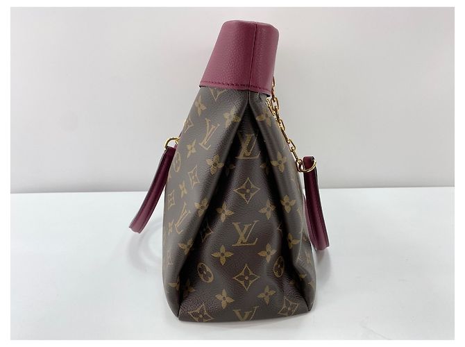 Borsa Tote Pallas Shopper Louis Vuitton Marrone - vista 4