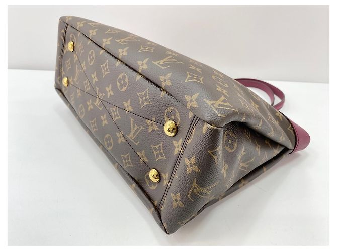 Borsa Tote Pallas Shopper Louis Vuitton Marrone - vista 8