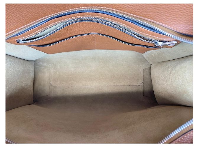 Borsa a tracolla tote Loewe Buckle Zip Marrone - vista 10