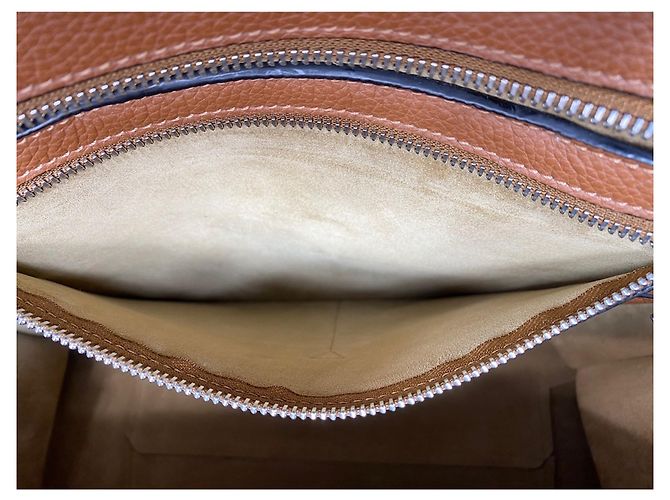 Borsa a tracolla tote Loewe Buckle Zip Marrone - vista 11