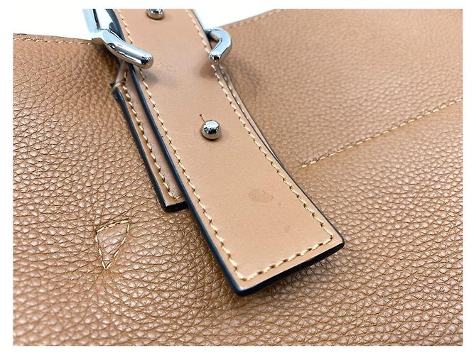 Borsa a tracolla tote Loewe Buckle Zip Marrone - vista 12