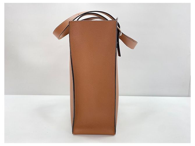 Borsa a tracolla tote Loewe Buckle Zip Marrone - vista 3
