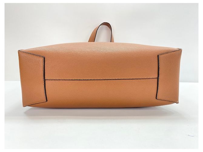 Borsa a tracolla tote Loewe Buckle Zip Marrone - vista 5