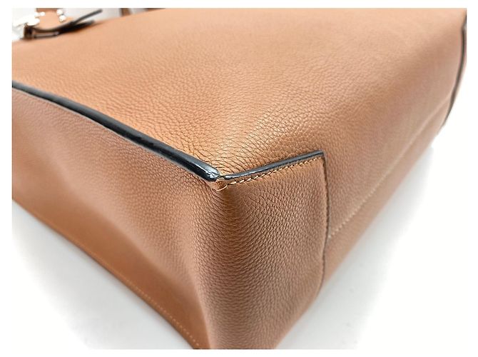 Borsa a tracolla tote Loewe Buckle Zip Marrone - vista 6