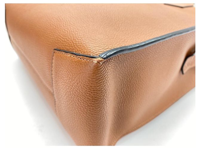 Borsa a tracolla tote Loewe Buckle Zip Marrone - vista 7