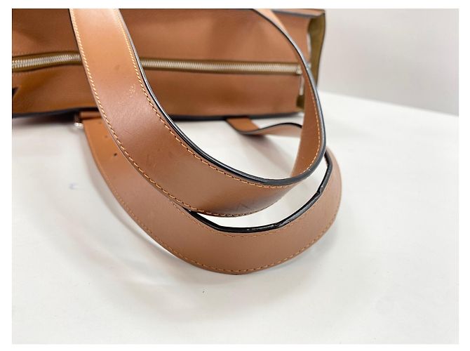Borsa a tracolla tote Loewe Buckle Zip Marrone - vista 8