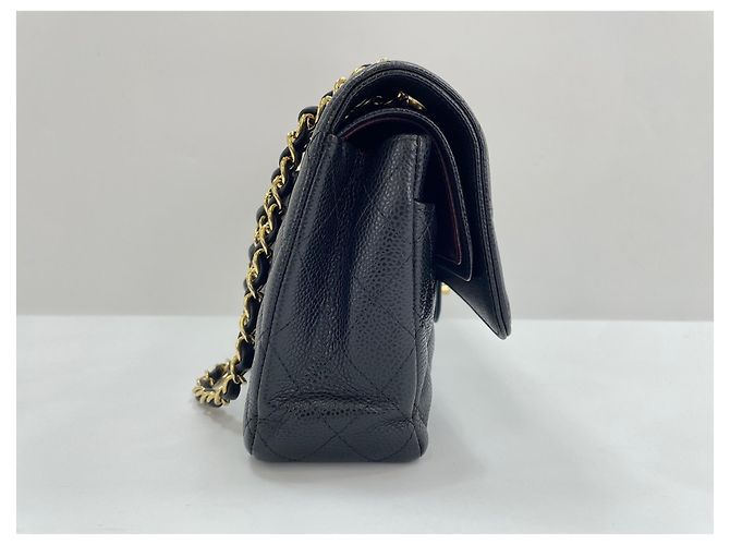 Chanel Matelassé Schultertasche Schwarz - Ansicht 5