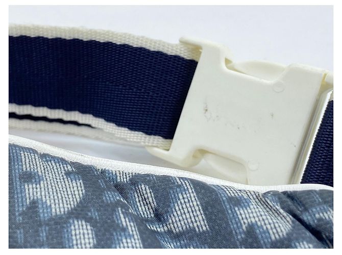 Borsa a tracolla Christian Dior blu navy - vista 11
