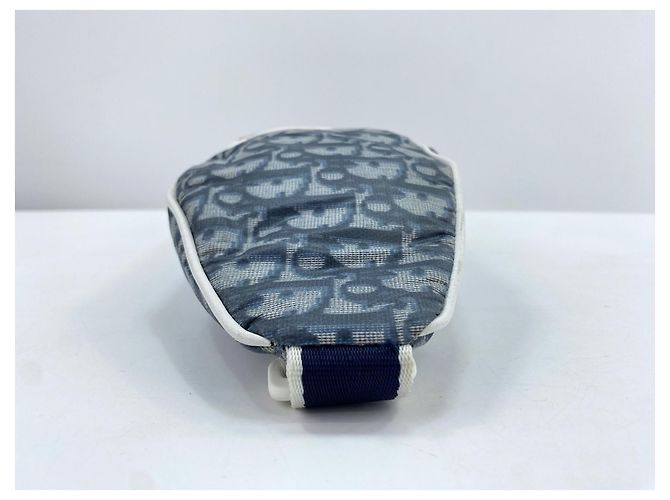 Borsa a tracolla Christian Dior blu navy - vista 4