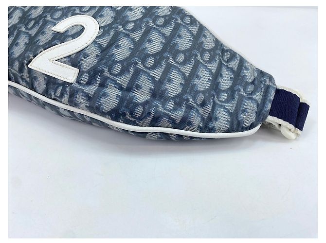 Borsa a tracolla Christian Dior blu navy - vista 8