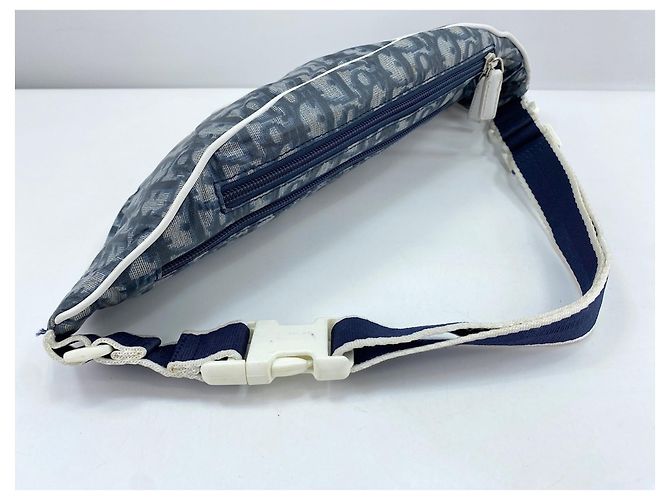 Borsa a tracolla Christian Dior blu navy - vista 9