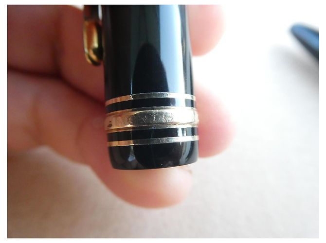 Montblanc Meisterstück 146 Gold Füllfederhalter - Ansicht 2